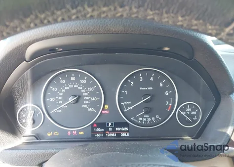 2013 BMW 328I z USA, uszkodzony, nr VIN WBA3A5G5XDNP26768